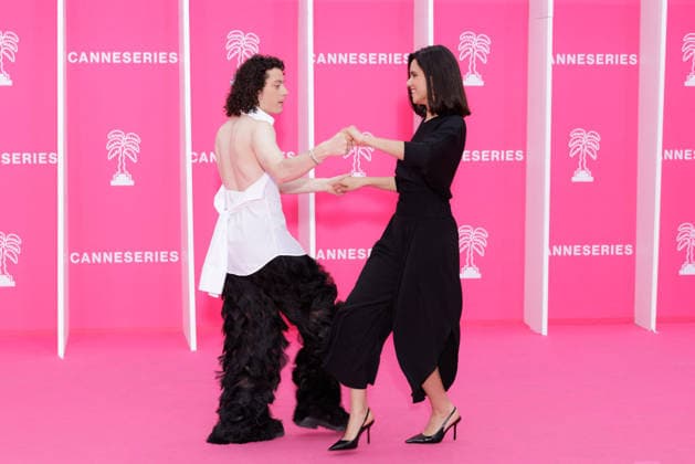 Pink Carpet - The 9th Canneseries International Festival - Day 5 Roman Doduik, Hiba Bennani attend the Day Five of the 9th Canneseries International Festival on April 27, 2026 in Cannes, France. Photo by ShootPix ABACAPRESS.COM Cannes France  Copyright: xShootpix ABACAx