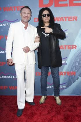 Renny Harlin, Gene Simmons at arrivals for DEEP WATER Premiere, Paramount Theater, Los Angeles, CA, April 27, 2026. Photo By: Elizabeth Goodenough Everett Collection DEEP WATER Premiere PUBLICATIONXNOTxINxCANxCHNxFRAxITAxJPNxNORxPOLxRUSxESPxUKxUSA