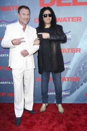 Renny Harlin, Gene Simmons at arrivals for DEEP WATER Premiere, Paramount Theater, Los Angeles, CA, April 27, 2026. Photo By: Elizabeth Goodenough Everett Collection DEEP WATER Premiere PUBLICATIONXNOTxINxCANxCHNxFRAxITAxJPNxNORxPOLxRUSxESPxUKxUSA