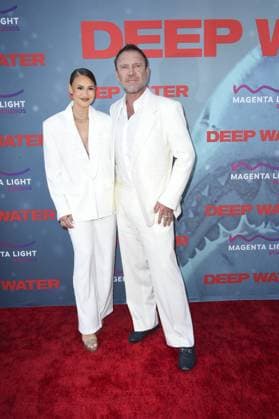 Johanna Harlin, Renny Harlin at arrivals for DEEP WATER Premiere, Paramount Theater, Los Angeles, CA, April 27, 2026. Photo By: Elizabeth Goodenough Everett Collection DEEP WATER Premiere PUBLICATIONXNOTxINxCANxCHNxFRAxITAxJPNxNORxPOLxRUSxESPxUKxUSA