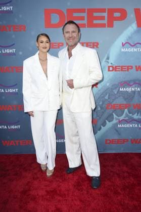 Johanna Harlin, Renny Harlin at arrivals for DEEP WATER Premiere, Paramount Theater, Los Angeles, CA, April 27, 2026. Photo By: Elizabeth Goodenough Everett Collection DEEP WATER Premiere PUBLICATIONXNOTxINxCANxCHNxFRAxITAxJPNxNORxPOLxRUSxESPxUKxUSA