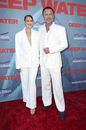 Johanna Harlin, Renny Harlin at arrivals for DEEP WATER Premiere, Paramount Theater, Los Angeles, CA, April 27, 2026. Photo By: Elizabeth Goodenough Everett Collection DEEP WATER Premiere PUBLICATIONXNOTxINxCANxCHNxFRAxITAxJPNxNORxPOLxRUSxESPxUKxUSA