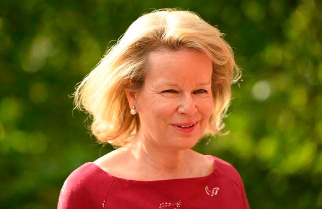Queen Mathilde Visits Art and Power Exhibition MARIEMONT, BELGIUM - APRIL 28: Queen Mathilde of Belgium pictured visiting the exhibition Mary of Hungary: Art and Power in the Renaissance on April 28, 2026 in Mariemont, Belgium, 28 04 2026 Mariemont Belgium  Copyright: xPhilipxReynaersx