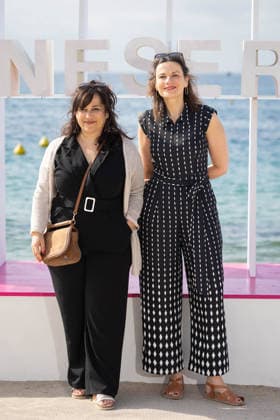 9th Canneseries - A Woman Was Killed Photocall Nahid Shaikh, Sofie Hanegreefs attend the photocall of ‘A WOMAN WAS KILLED’ during the 9th Canneseries International Festival at Plage Du Majestic on April 28, 2026 in Cannes, France. Photo by ShootPix ABACAPRESS.COM Cannes France  Copyright: xShootpix ABACAx