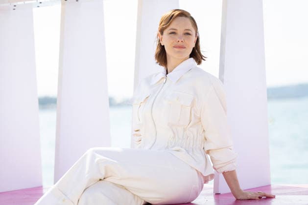 9th Canneseries - L’Or Bleu Photocall Barbara Probst attends the photocall of ‘L’OR BLEU’ during the 9th Canneseries International Festival at Plage Du Majestic on April 28, 2026 in Cannes, France. Photo by ShootPix ABACAPRESS.COM Cannes France  Copyright: xShootpix ABACAx