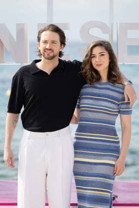 9th Canneseries - Les Groos Photocall David Mirailles, Gabrielle d’Andrimont attend the photocall of ‘LES GROOS’ during the 9th Canneseries International Festival at Plage Du Majestic on April 28, 2026 in Cannes, France. Photo by ShootPix ABACAPRESS.COM Cannes France  Copyright: xShootpix ABACAx