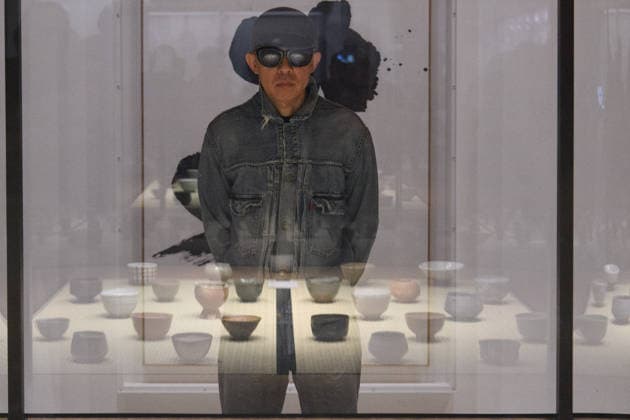 NIGO: From Japan with Love Press Preview at Design Museum, London, UK - Japanese fashion designer NIGO (born Tomoaki Nagao) poses in the New Traditions room at a photocall for The Design Museum s NIGO: From Japan with Love Exhibition at The Design Museum in London, England, UK on Tuesday 28 April 2026 which runs from 1st May 2026 - 4th October 2026., Credit:Justin Ng Avalon UK, England, London, Design Museum  Copyright: xJustinxNgx xAvalonx 1094977834