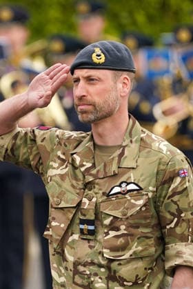 . 28 04 2026. Anglesey, United Kingdom. Prince William during a visit to RAF Valley on the island of Anglesey in Wales, United Kingdom.  xPoolx xi-Imagesx IIM-26741-0005