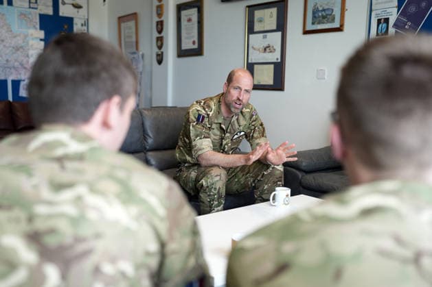 . 28 04 2026. Anglesey, United Kingdom. Prince William during a visit to RAF Valley on the island of Anglesey in Wales, United Kingdom.  xPoolx xi-Imagesx IIM-26741-0029