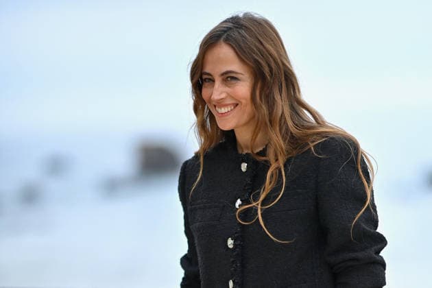 Chanel Cruise Show Photocall - Biarritz Anne Berest attending photocall of the Chanel Cruise 2026-2027 fashion show at Casino Municipal in Biarritz, France on April 28, 2026. Photo by Franck Castel ABACAPRESS.COM Biarritz Nouvelle-Aquitaine France  Copyright: xCastelxFranck ABACAx