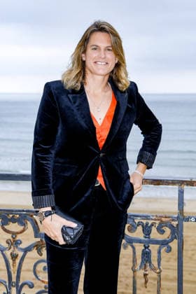 Amélie Mauresmo Photocall for the Chanel Cruise Collection 2026 2027 fashion show on the terrace of the Biarritz Municipal Casino, April 28, 2026 Olivier Borde Bestimage Photocall for the Chanel Cruise Collection 2026 2027 fashion show on the terrace of the Biarritz Municipal Casino, April 28, 2026 Biarritz France  Copyright: xOLIVIERxBORDEx xBESTIMAGExOLIVIERxBORDEx xBESTIMAGEx