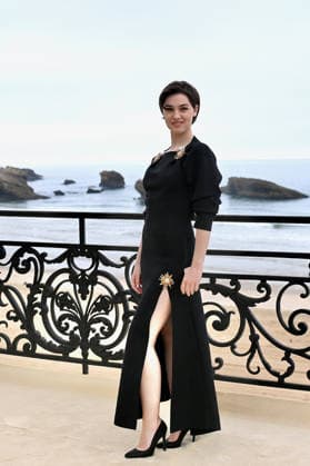 Chanel Cruise Show Photocall - Biarritz Anamaria Vartolomei attending photocall of the Chanel Cruise 2026-2027 fashion show at Casino Municipal in Biarritz, France on April 28, 2026. Photo by Franck Castel ABACAPRESS.COM Biarritz Nouvelle-Aquitaine France  Copyright: xCastelxFranck ABACAx
