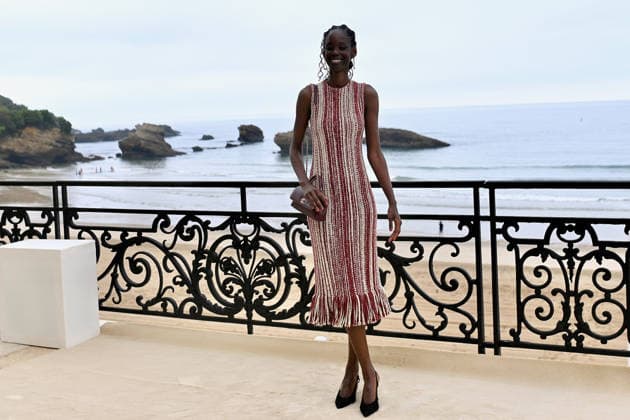 Chanel Cruise Show Photocall - Biarritz Ramata-Toulaye Sy attending photocall of the Chanel Cruise 2026-2027 fashion show at Casino Municipal in Biarritz, France on April 28, 2026. Photo by Franck Castel ABACAPRESS.COM Biarritz Nouvelle-Aquitaine France  Copyright: xCastelxFranck ABACAx