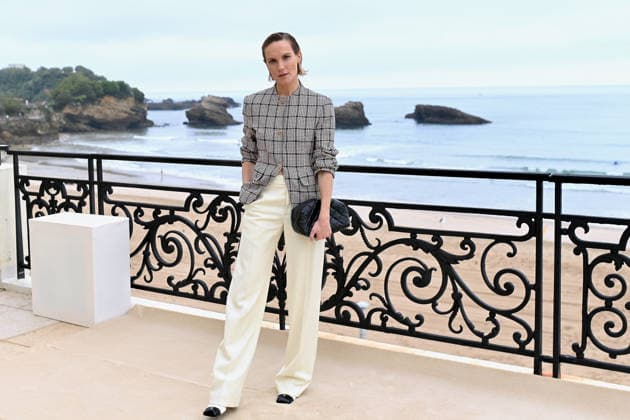 Chanel Cruise Show Photocall - Biarritz Ana Girardot attending photocall of the Chanel Cruise 2026-2027 fashion show at Casino Municipal in Biarritz, France on April 28, 2026. Photo by Franck Castel ABACAPRESS.COM Biarritz Nouvelle-Aquitaine France  Copyright: xCastelxFranck ABACAx