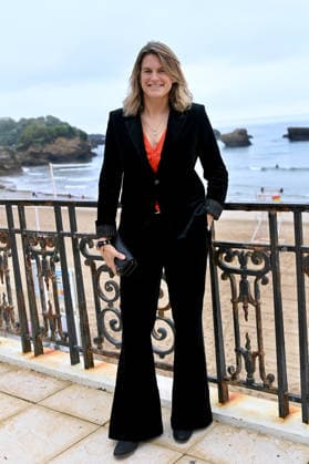 Chanel Cruise Show Photocall - Biarritz Amélie Mauresmo attending photocall of the Chanel Cruise 2026-2027 fashion show at Casino Municipal in Biarritz, France on April 28, 2026. Photo by Franck Castel ABACAPRESS.COM Biarritz Nouvelle-Aquitaine France  Copyright: xCastelxFranck ABACAx