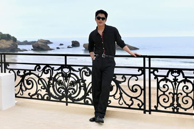 Chanel Cruise Show Photocall - Biarritz Jing-Hua Tseng attending photocall of the Chanel Cruise 2026-2027 fashion show at Casino Municipal in Biarritz, France on April 28, 2026. Photo by Franck Castel ABACAPRESS.COM Biarritz Nouvelle-Aquitaine France  Copyright: xCastelxFranck ABACAx