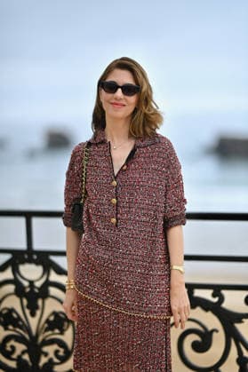 Chanel Cruise Show Photocall - Biarritz Sofia Coppola attending photocall of the Chanel Cruise 2026-2027 fashion show at Casino Municipal in Biarritz, France on April 28, 2026. Photo by Franck Castel ABACAPRESS.COM Biarritz Nouvelle-Aquitaine France  Copyright: xCastelxFranck ABACAx