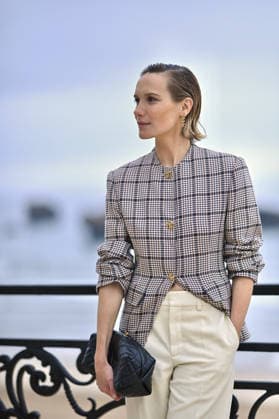 Chanel Cruise Show Photocall - Biarritz Ana Girardot attending photocall of the Chanel Cruise 2026-2027 fashion show at Casino Municipal in Biarritz, France on April 28, 2026. Photo by Franck Castel ABACAPRESS.COM Biarritz Nouvelle-Aquitaine France  Copyright: xCastelxFranck ABACAx