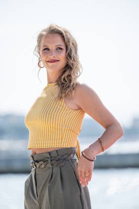 Deborah Krey attends the L or bleu photocall in Hotel Majestic Beach during 9th CanneSeries festival in Cannes, France on April 28, 2026 Photo by Loran Mafar Starface 455461 2026 04 28 Cannes France  Copyright: xLoranxMafarx xStarfacex STAR_455461_064