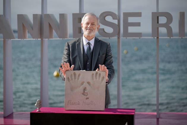 Francis Huster seen for handprinting during the Zodiaque photocall in Hotel Majestic Beach during 9th CanneSeries festival in Cannes, France on April 28, 2026 Photo by Loran Mafar Starface 455461 2026 04 28 Cannes France  Copyright: xLoranxMafarx xStarfacex STAR_455461_029