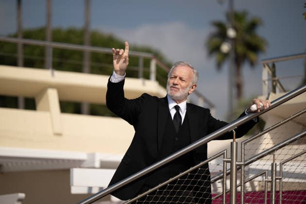 Francis Huster attends the Zodiaque photocall in Hotel Majestic Beach during 9th CanneSeries festival in Cannes, France on April 28, 2026 Photo by Loran Mafar Starface 455461 2026 04 28 Cannes France  Copyright: xLoranxMafarx xStarfacex STAR_455461_038