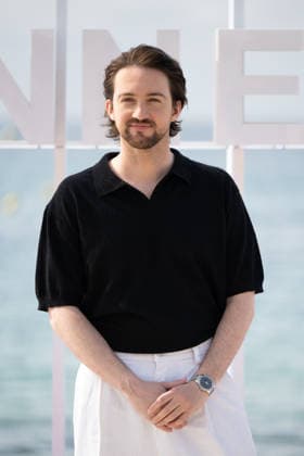 David Mirailles attends the Les Groos photocall in Hotel Majestic Beach during 9th CanneSeries festival in Cannes, France on April 28, 2026 Photo by Loran Mafar Starface 455461 2026 04 28 Cannes France  Copyright: xLoranxMafarx xStarfacex STAR_455461_041