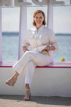 Barbara Probst attends the L or bleu photocall in Hotel Majestic Beach during 9th CanneSeries festival in Cannes, France on April 28, 2026 Photo by Loran Mafar Starface 455461 2026 04 28 Cannes France  Copyright: xLoranxMafarx xStarfacex STAR_455461_050