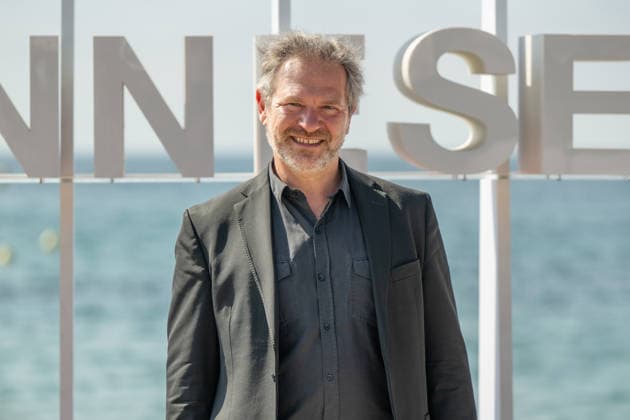 Regis Romele attends the L or bleu photocall in Hotel Majestic Beach during 9th CanneSeries festival in Cannes, France on April 28, 2026 Photo by Loran Mafar Starface 455461 2026 04 28 Cannes France  Copyright: xLoranxMafarx xStarfacex STAR_455461_072