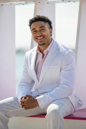 Kriss Laffitte attends the L or bleu photocall in Hotel Majestic Beach during 9th CanneSeries festival in Cannes, France on April 28, 2026 Photo by Loran Mafar Starface 455461 2026 04 28 Cannes France  Copyright: xLoranxMafarx xStarfacex STAR_455461_079