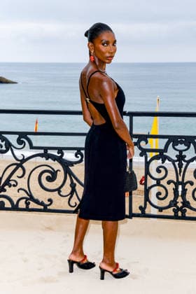 Michaela Coel at the second photocall for the Chanel Cruise Collection 2026 2027 fashion show on the terrace of the Biarritz Municipal Casino, on April 28, 2026 Biarritz France Olivier Borde Bestimage Photocall for the Chanel Cruise Collection 2026 2027 fashion show on the terrace of the Biarritz Municipal Casino, on April 28, 2026 Biarritz France  Copyright: xOLIVIERxBORDEx xBESTIMAGExOLIVIERxBORDEx xBESTIMAGEx