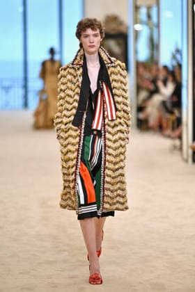 Chanel Cruise 2026 27 - Runway A model walks the runway at the Chanel Cruise 2026-2027 fashion show at Casino Municipal in Biarritz, France on April 28, 2026. Photo by Franck Castel ABACAPRESS.COM Biarritz France  Copyright: xCastelxFranck ABACAx