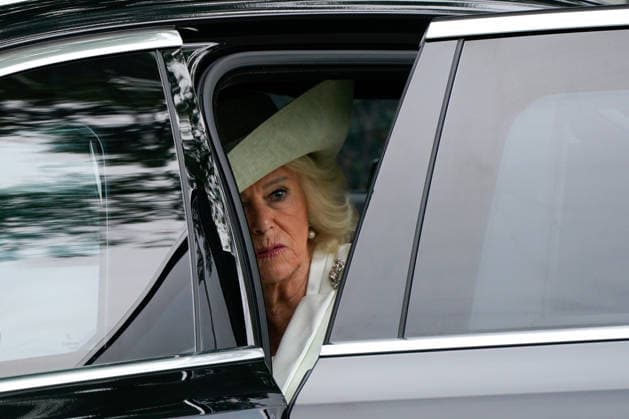 April 28, 2026, Washington, District Of Columbia, USA: WASHINGTON, DC - APRIL 28: The United Kingdom™s Queen Camilla after a ceremonial visit on Tuesday, April 28, 2026 at the White House in Washington, D.C. King Charles III is expected to make a joint address to Congress before returning for a State Dinner in the evening Washington USA - ZUMAs152 20260428_faa_s152_145 Copyright: xMaxinexWallacex-xPoolxviaxCNPx