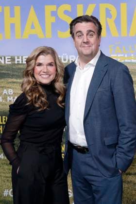 28 04 2026, Anke Engelke, Bastian Pastewka, at the German premiere of GLENNKILL EIN SCHAFSKRIMI in Berlin, Kino in der Kulturbrauerei, Berlin Germany, Germany