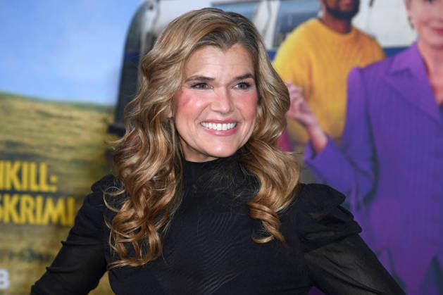 Anke Engelke at the premiere of GLENNKILL EIN SCHAFSKRIMI at the cinema in the Kulturbrauerei in Berlin on 28 04 2026