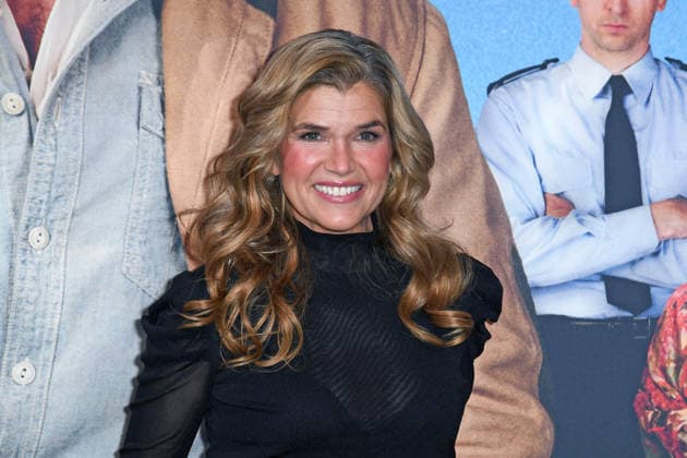 Anke Engelke at the premiere of GLENNKILL EIN SCHAFSKRIMI at the cinema in the Kulturbrauerei in Berlin on 28 04 2026