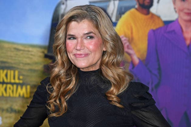 Anke Engelke at the premiere of GLENNKILL EIN SCHAFSKRIMI at the cinema in the Kulturbrauerei in Berlin on 28 04 2026