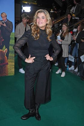 Anke Engelke at the premiere of GLENNKILL EIN SCHAFSKRIMI at the cinema in the Kulturbrauerei in Berlin on 28 04 2026