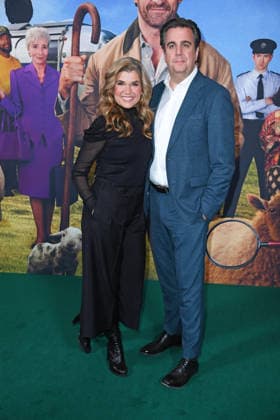 Anke Engelke, Bastian Pastewka at the premiere of GLENNKILL EIN SCHAFSKRIMI at the cinema in the Kulturbrauerei in Berlin on 28 04 2026
