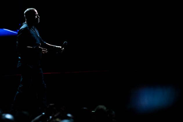 Eros Ramazzotti concert in Zagreb, Croatia Eros Ramazzotti performs as part of the Una Storia Importante tour at Arena Zagreb on April, 28, 2026. in Zagreb, Croatia.  LukaxAntunac PIXSELL