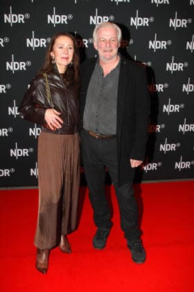 Aida Sikira and Max Herbrechter at the premiere of the ARD documentary film UDO Rebel Rockstar Icon available in the ARD Mediathek from May 10, 2026 on April 28, 2026 at the Astor Film Lounge in Hamburg, Germany Aida Sikira and Max Herbrechter at the premiere of