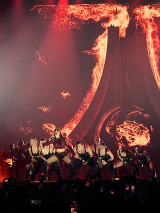 Pesaro Annalisa Concert 2026 Pictured: Annalisa and her dance group  Copyright: xpaolobarigelli.itx xipa-agency.netx xx IPA_Agency_IPA74303870