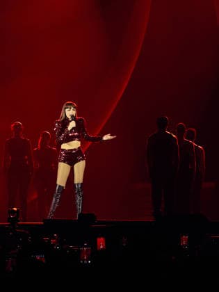 Pesaro Annalisa Concert 2026 Pictured: Annalisa and her dance group  Copyright: xpaolobarigelli.itx xipa-agency.netx xx IPA_Agency_IPA74303912