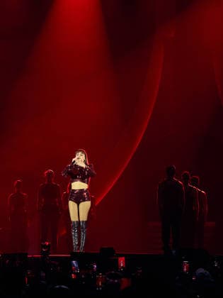 Pesaro Annalisa Concert 2026 Pictured: Annalisa and her dance group  Copyright: xpaolobarigelli.itx xipa-agency.netx xx IPA_Agency_IPA74303914