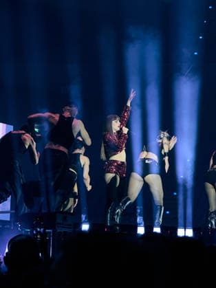 Pesaro Annalisa Concert 2026 Pictured: Annalisa and her dance group  Copyright: xpaolobarigelli.itx xipa-agency.netx xx IPA_Agency_IPA74303921
