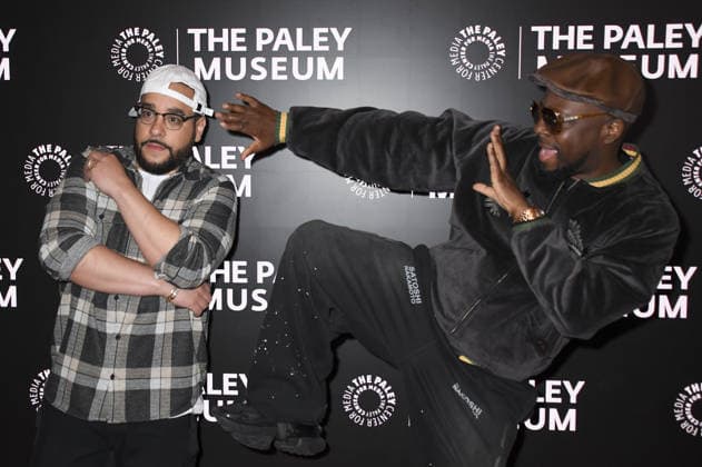 PaleyLive: An Exclusive Evening with Wyclef Jean: Quantum Leap NEW YORK, NY - APRIL 28: Rob Markman and Wyclef Jean at PaleyLive: An Exclusive Evening with Wyclef Jean: Quantum Leap at The Paley Museum in New York City on April 28, 2026. Credit: Jack Fycke AdMedia New York City New York USA EDITORIAL USE ONLY  Copyright: xx JackxFycke AdMediax admphotostwo985375