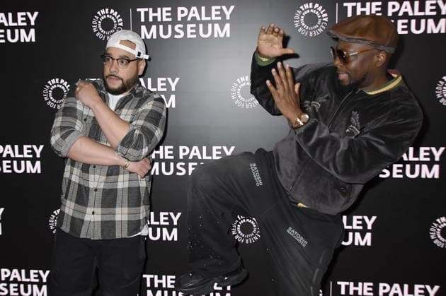 PaleyLive: An Exclusive Evening with Wyclef Jean: Quantum Leap NEW YORK, NY - APRIL 28: Rob Markman and Wyclef Jean at PaleyLive: An Exclusive Evening with Wyclef Jean: Quantum Leap at The Paley Museum in New York City on April 28, 2026. Credit: Jack Fycke AdMedia New York City New York USA EDITORIAL USE ONLY  Copyright: xx JackxFycke AdMediax admphotostwo985382