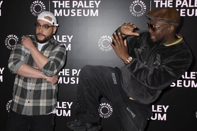 NEW YORK, NY - APRIL 28: Rob Markman and Wyclef Jean at PaleyLive: An Exclusive Evening with Wyclef Jean: Quantum Leap at The Paley Museum in New York City on April 28, 2026. Credit: AdMedia New York City USA - ZUMAa123 20260428_zaa_a123_012 Copyright: xJackxFyckex