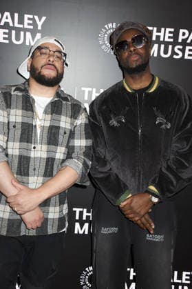 NEW YORK, NY - APRIL 28: Rob Markman and Wyclef Jean at PaleyLive: An Exclusive Evening with Wyclef Jean: Quantum Leap at The Paley Museum in New York City on April 28, 2026. Credit: AdMedia New York City USA - ZUMAa123 20260428_zaa_a123_017 Copyright: xJackxFyckex