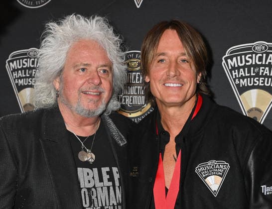 2026 Musicians Hall of Fame Induction Ceremony Steve Lukather and Keith Urban arriving to the 2026 Musicians Hall of Fame Induction Ceremony held at The Fisher Center for the Performing Arts on April 28, 2026 in Nashville, TN. Nashville The Fisher Center for the Performing Arts Tennessee USA Copyright: xTammiexArroyo AFF-USA.comx