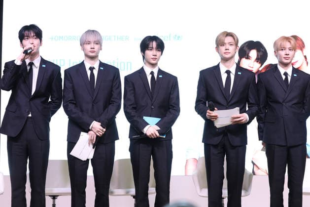 TXT at UNICEF event TXT at UNICEF event South Korean boy group Tomorrow X Together attends a promotion event for the U.N. Children s Fund (UNICEF) in Seoul on April 29, 2026. (Yonhap) 2026-04-29 13:26:02 < 1980-2026 YONHAPNEWS AGENCY. .> ¼­¿ïÆ¯º°½Ã EDITORIAL USE ONLY  Copyright: xx PYH2026042911530034400 YonhapxNewsx yonphotos251869